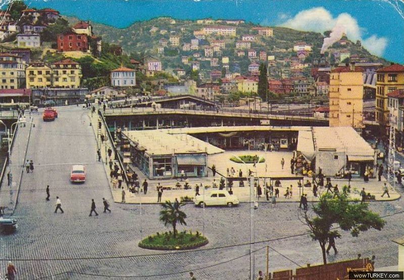 1950'li yillarda Zonguldak'tan bir goruntu